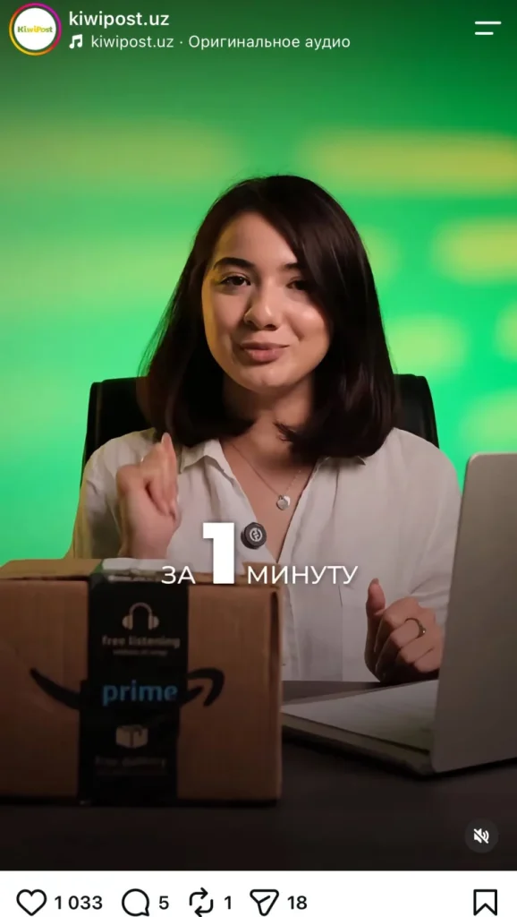 Международная компания доставок KIWIPOST — материалы проекта