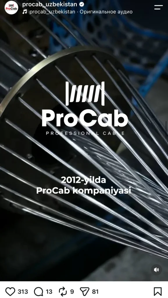 Производитель кабельно-проводниковой продукции PROCAB — материалы проекта